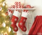 Τζάκι Χριστούγεννα κάλτσες